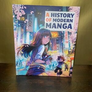 A History Of Modern Manga Nadou Mattieu Pinon Japan Comic  Hardcover book